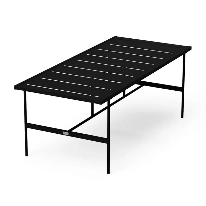 屋外用長方形ダイニングテーブル